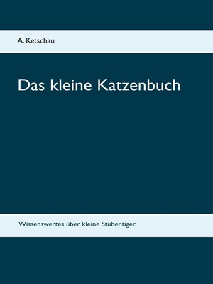 cover image of Das kleine Katzenbuch